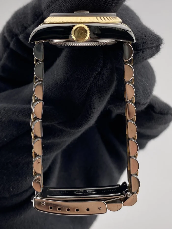 Rolex Datejust Lady Champagne Stick Dial on D-Link Jubilee Ref. 69173 - Image 6