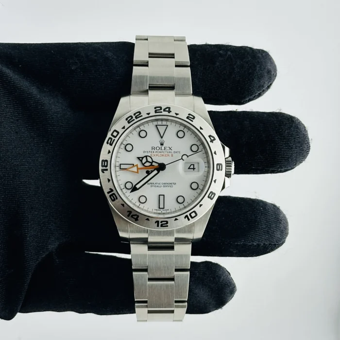 Rolex Explorer II White Dial on Oyster Ref. 216570 with New Style Card (White) 2015 - Image 2