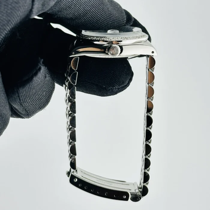 Rolex Datejust AM White MOP Diamond Dial on D-Link Jubilee Ref. 68240 - Image 5