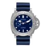 Panerai Submersible BMG-TECH B&P Blue Dial on Rubber Ref PAM00692 with Card  2021