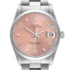 Rolex Oyster Perpetual Date Pink Dial on Oyster Ref 15200 with Papers  2003
