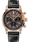 Breitling Top Time B01 B&P Bronze Dial on Leather Strap Ref RB01761A1Q1X1 with Card
