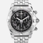 Breitling Chronomat  Black  Dial Ref AB011012 with Card  2015