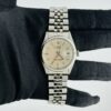 Rolex Datejust  Silver Linen Dial on Jubilee Ref 1603 - Image 2