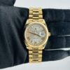 Rolex Day-Date Silver/ Gold Roman Index Dial on President Ref 228238 with New Style Card White  2017 - Image 2