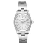 Rolex Oyster Perpetual Silver Stick Dial on Oyster Ref 76080