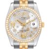Rolex Datejust Floral Dial on Jubilee Ref 116243