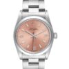 Rolex Oyster Perpetual Pink Dial on Oyster Ref 67480