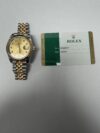 Rolex Datejust Champagne Diamond Dial on Jubilee Ref 126333 with New Style Card White  2016 - Image 5