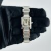Cartier Tank Francaise White Roman Dial Ref 2384 - Image 2