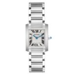 Cartier Tank Francaise White Roman Dial Ref 2384