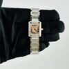 Cartier Tank Francaise Pink M.O.P Dial Ref 2384 - Image 2