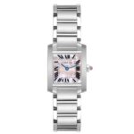 Cartier Tank Francaise Pink M.O.P Dial Ref 3217