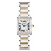 Cartier Tank Francaise White Roman Dial Ref 2384