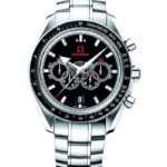 Omega Broad Arrow Olympic Black Dial Ref 321.30.44.52.01.001 with Card