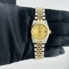 Rolex Datejust Champagne Tapestry  Dial on D Link Jubilee Ref 68273 - Image 2
