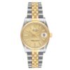 Rolex Datejust Champagne Tapestry  Dial on D Link Jubilee Ref 68273