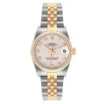 Rolex Datejust  Ivory Anniversary Arabic Dial on D Link Jubilee Ref 78273