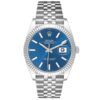 Rolex Datejust Blue Index Dial on Jubilee Ref 126334 with New Style Card White  2019