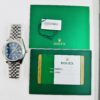 Rolex Datejust Blue Index Dial on Jubilee Ref 126334 with New Style Card White  2019 - Image 6