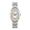 Rolex Oyster Perpetual Silver Stick Dial on Oyster Ref 77080