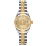 Rolex Datejust Champagne Stick Dial on D Link Jubilee Ref 79173