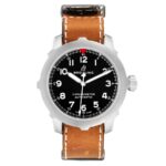 Breitling Navitimer Aviator Super 8 B&P Black Dial on Brown Calf Leather Strap Ref AB2040 with Papers  2024