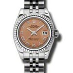 Rolex Datejust Lady Pink Roman Dial on Jubilee Ref 179174