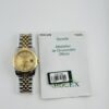 Rolex Datejust Gold Anniversary Diamond Dial Dial on Jubilee Ref 116233G with Papers  2004 - Image 6