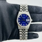 Rolex Datejust Gray Dial on Jubilee Ref 16220