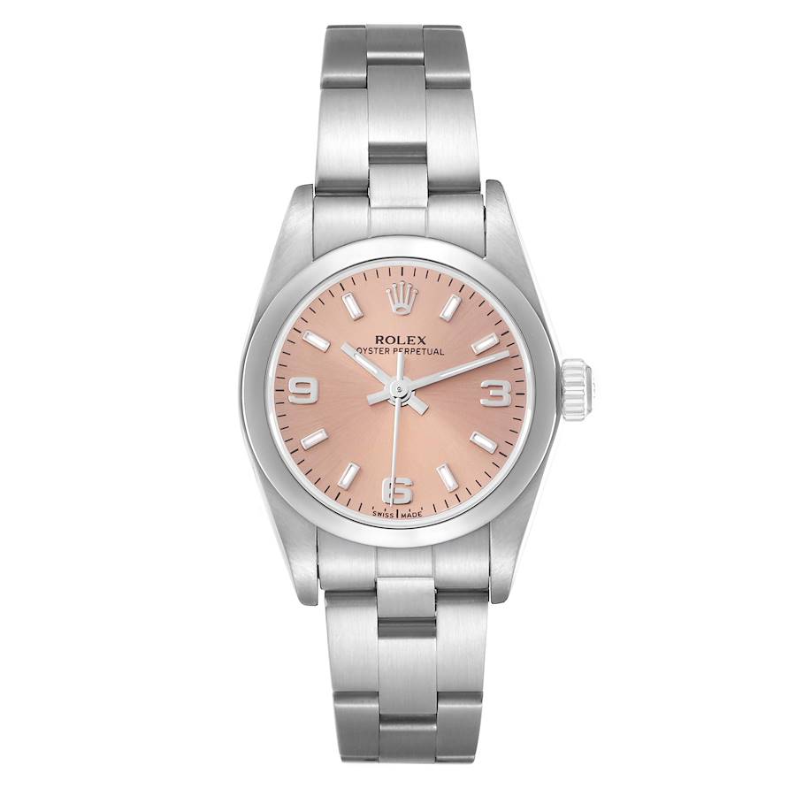 18914560_a927a36c-6adc-4734-834e-1f4b881fcd68.jpeg Rolex Oyster Perpetual Salmon Dial on Oyster Ref 76080 - Image 1