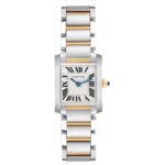 Cartier Tank Francaise White Roman Dial Ref 2384