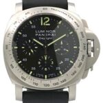 Panerai Luminor Daylight Black Dial on Rubber Ref PAM00250