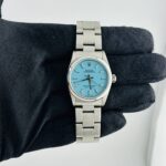 Rolex Oyster Perpetual Am Tiffany  Dial on Oyster Ref 77080