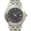 Gucci Gucci Black Roman Dial on 5 Row Links Ref 5500L