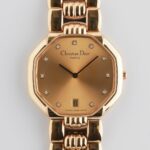 Christina Dior Octogon Gold Dial Ref 45.154