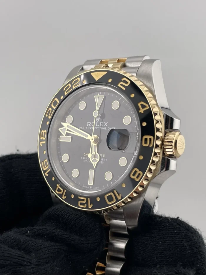 Rolex GMT-Master II Black Dial on Jubilee Ref 126713GRNR with New Style Card (green) 2025 - Image 3
