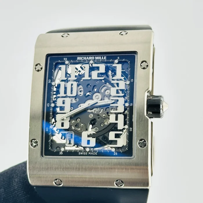 Richard Mille Extra Flat Openwork Dial on Rubber Band Ref. RM016/MON-00445 with Papers 2021 - Image 3