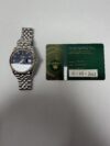 Rolex Datejust Bright Blue Fluted Motif Diamond Dial on Jubilee Ref 126234 with New Style Card Green  2023 - Image 5