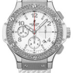 Hublot Big Bang White Dial on Rubber Strap Ref 301.SE.230.RW.114 with Card
