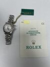 Rolex Datejust White Roman Dial on Jubilee Ref 69174 with Papers  1996 - Image 5