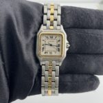 Cartier Panthere White Roman Dial on 5 Row Links Ref 110000R