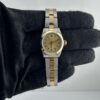 Rolex Oyster Perpetual  Champagne Stick Dial on Oyster  Ref 67183 with Papers  1985 - Image 2