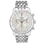 Breitling Navitimer Chronograph White Chronograph Dial Ref A23322