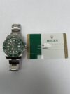 Rolex Submariner Green Dial on Oyster Ref 116610LV with New Style Card White  2016 - Image 5