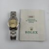 Rolex Oyster Perpetual Date Champagne Dial on Oyster Ref 15000 with Papers  1988 - Image 5