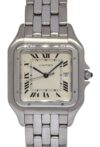 Cartier Panthere Silver Dial Ref 1300
