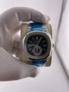 Patek Philippe Nautilus Blue Dial on Bracelet Ref 5980/1A-001 with Papers  2008 - Image 2