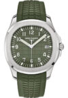Patek Philippe Aquanaut Khaki Green Dial on Strap Ref 5168G-010 with Papers  2021