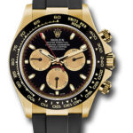 Rolex Daytona Black Paul Newman Index Dial on Oysterflex Ref 116518LN